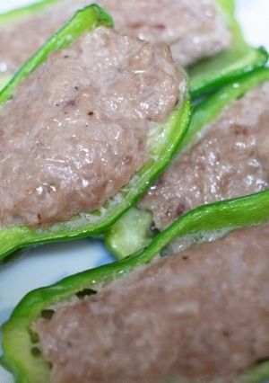 ：剥がれないピーマンの肉詰め-レシピのメイン写真