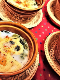 レンチン★【ほうれん草のマヨ玉ココット】-レシピのメイン写真