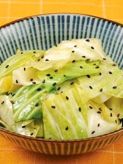 簡単♪旨ごましおキャベツ-レシピのメイン写真