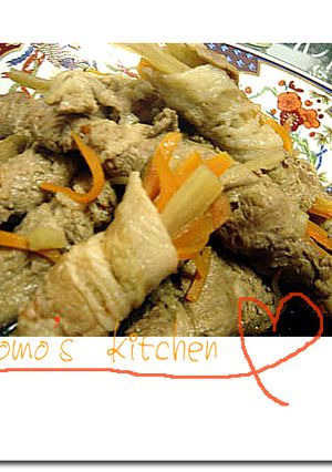 たっぷりごぼうのヘルシー煮物-レシピのメイン写真