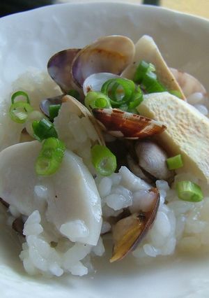 あさりの酒蒸し おじや風-レシピのメイン写真