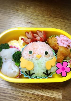 キャラ弁 ピヨ弁当-レシピのメイン写真