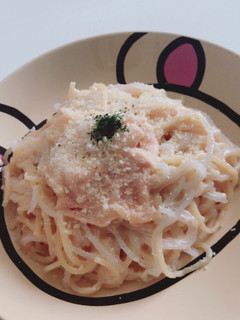 濃厚クリーミー白滝たらこパスタ-レシピのメイン写真