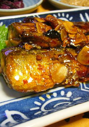サンマのニンニク焼き!-レシピのメイン写真