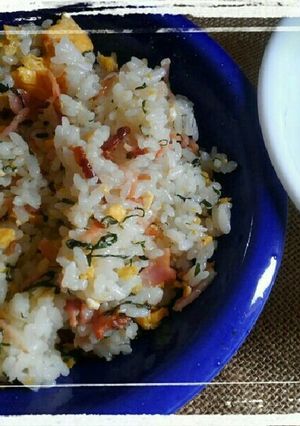 ちゃちゃっと簡単　炒めないチャーハン-レシピのメイン写真