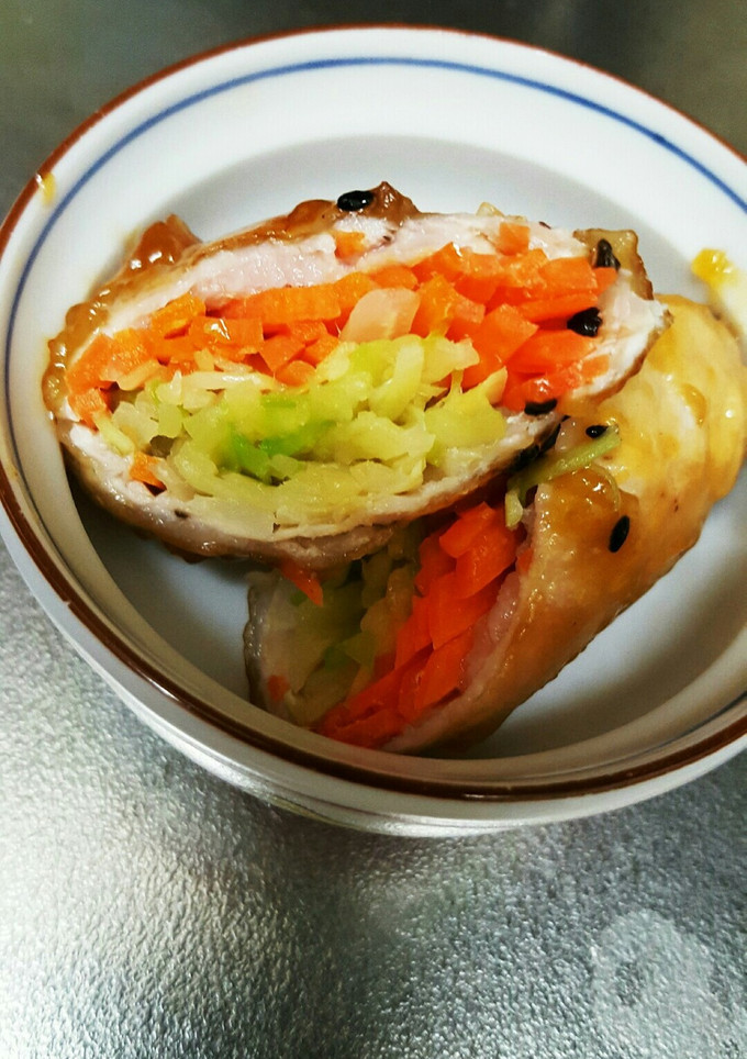 お弁当に☆巻き巻きしょうが焼き☆-レシピのメイン写真