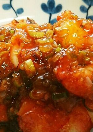 簡単エビチリ 調味料2つだけ-レシピのメイン写真