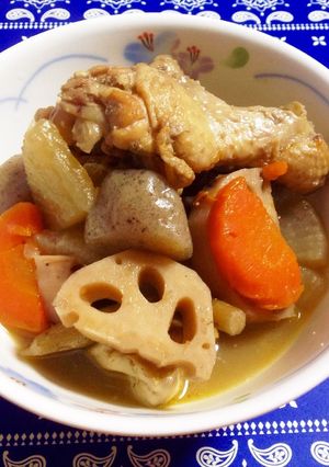 お出汁染みてる☆簡単やさしい筑前煮-レシピのメイン写真