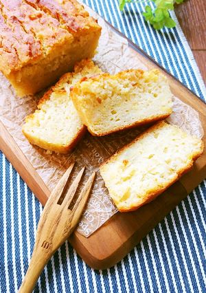 米粉で作るしっとりスイートポテトケーキ。-レシピのメイン写真