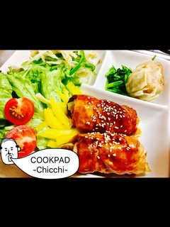 ネギと椎茸の豚コマ巻き-レシピのメイン写真