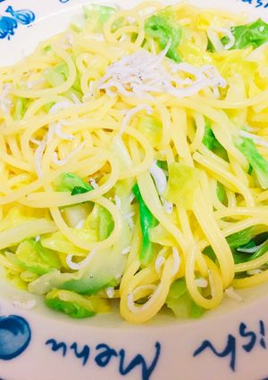 春の味覚♡春キャベツとシラスのパスタ-レシピのメイン写真