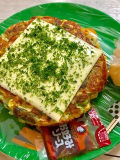 お好み焼き弁当です♪-レシピのメイン写真