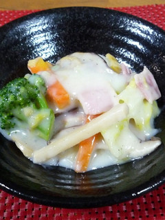 ふるさとたっぷり♪ミルク八宝菜-レシピのメイン写真