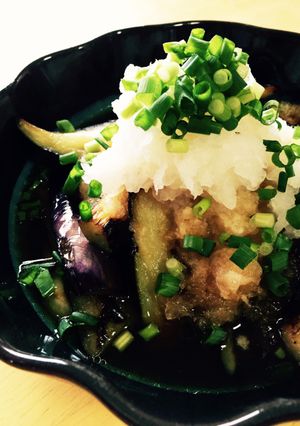 簡単!ナスのみぞれがけ-レシピのメイン写真