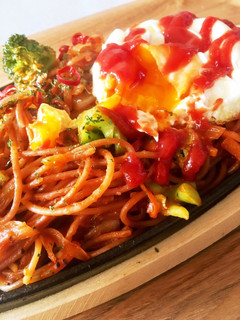 ローストパスタのナポリタン-レシピのメイン写真