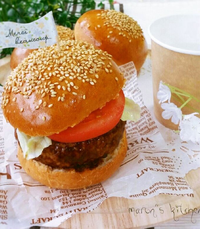 30分で完成？不思議パンのバーガーバンズ-レシピのメイン写真
