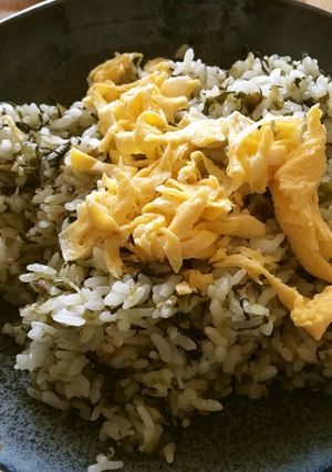 高菜チャーハン-レシピのメイン写真