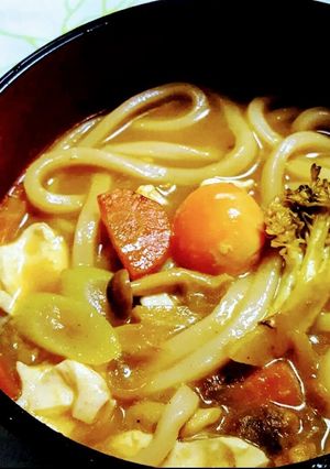 カレー煮込みうどん-レシピのメイン写真