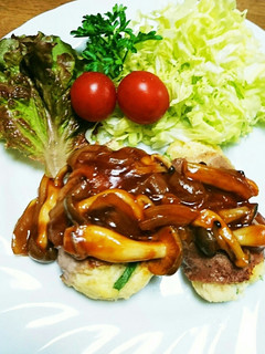 肉巻きおからハンバーグ-レシピのメイン写真