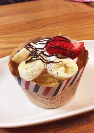ふわふわシフォンカップケーキ-レシピのメイン写真