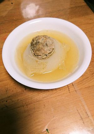 簡単煮込むだけ『玉ねぎの肉詰めスープ』-レシピのメイン写真