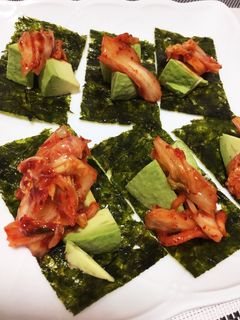 アボカド×キムチ海苔巻き-レシピのメイン写真