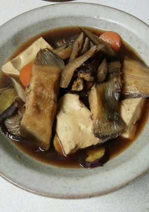 魚の煮付け(血管ダイエット1101)-レシピのメイン写真