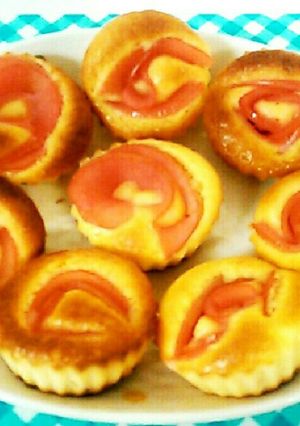 りんごの薔薇カップケーキ-レシピのメイン写真