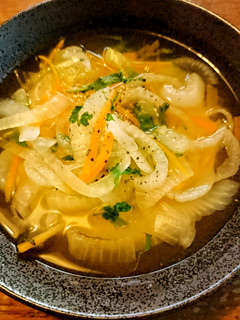 新玉ねぎの食べるスープ-レシピのメイン写真