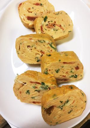ピザ風卵焼き-レシピのメイン写真