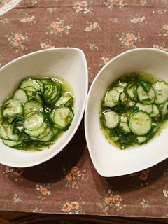きゅうり酢の物☆めかぶ簡単!-レシピのメイン写真