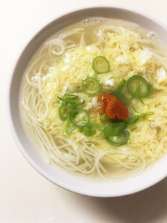 10分で。簡単!朝から食べたいにゅうめん-レシピのメイン写真