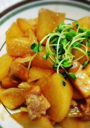 鍋で簡単！鳥もも肉と大根のサッパリ煮物☆-レシピのメイン写真