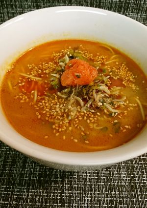 熊本赤辛ラーメントッピングオリジナル-レシピのメイン写真