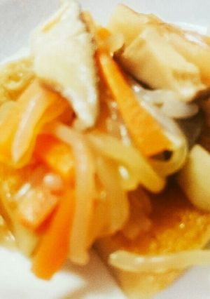 居酒屋のお通し風、さつま揚げの煮物♪-レシピのメイン写真