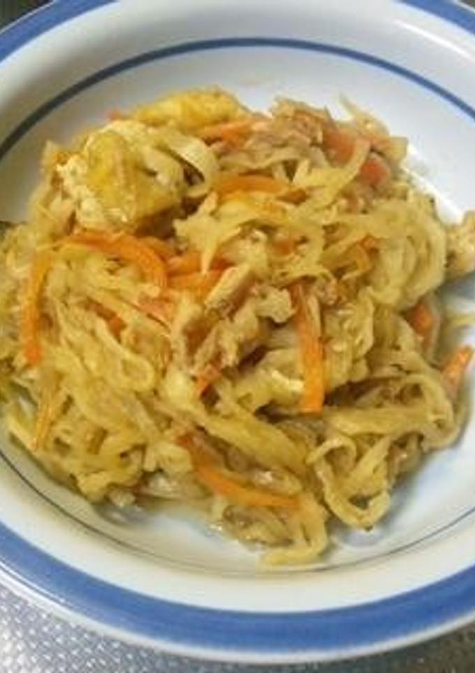 【龍愛】切り干し大根とツナの煮物-レシピのメイン写真