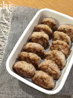 【作り置き】豆腐入りふわふわ豚つくね-レシピのメイン写真