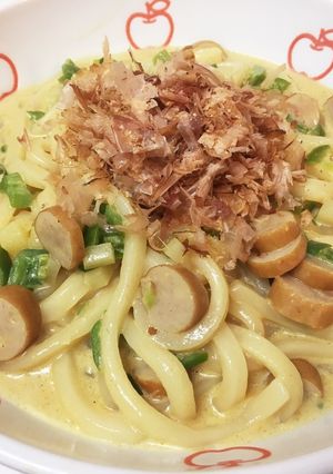 冷凍うどんで!ミルクカレーうどん-レシピのメイン写真