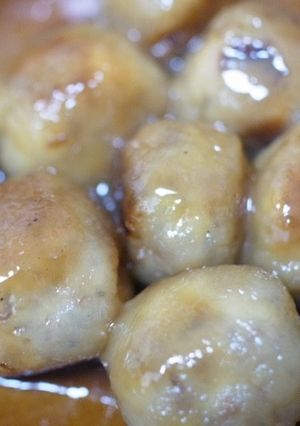 ：もちもち レンコンとはんぺんの甘辛だれ-レシピのメイン写真