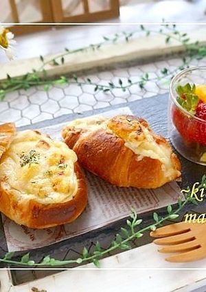 カニクリームコロッケ風『パングラタン』-レシピのメイン写真