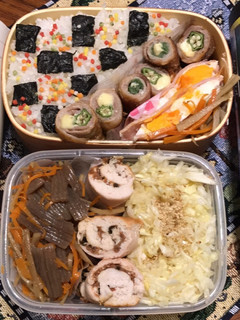 ササミの梅塩昆布巻きグリル焼き-レシピのメイン写真
