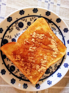 はちみつきなこトースト☆朝食☆簡単-レシピのメイン写真