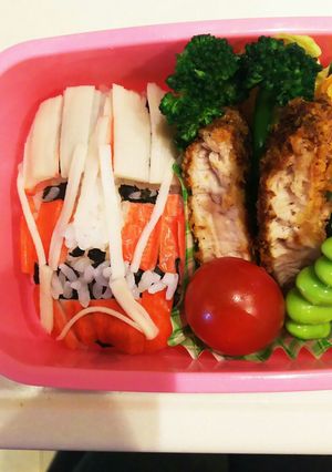 恐すぎた進撃の巨人弁当-レシピのメイン写真