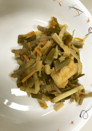 茎わかめの炒め煮-レシピのメイン写真