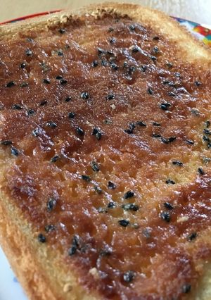 ごま塩がポイント☆きな粉トースト♪-レシピのメイン写真