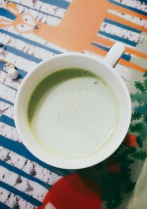 基本の抹茶オレ-レシピのメイン写真
