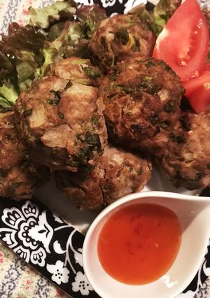 パクチー肉団子-レシピのメイン写真