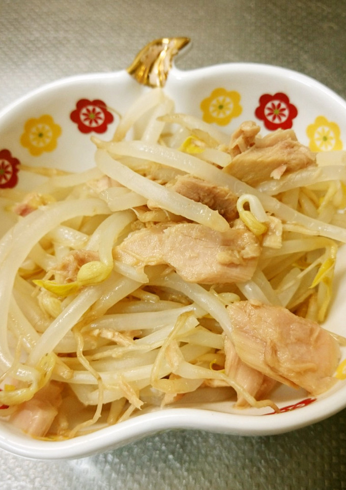 簡単!もやしとツナ缶でお浸し-レシピのメイン写真