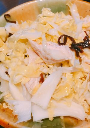 春キャベツとささみのサラダ-レシピのメイン写真