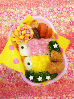 キャラ弁♡端午の節句にこいのぼり-レシピのメイン写真